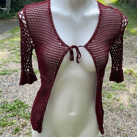 Tops - Crochet Summer Cover Up